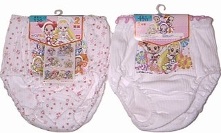 2000年代プリキュアのショーツ